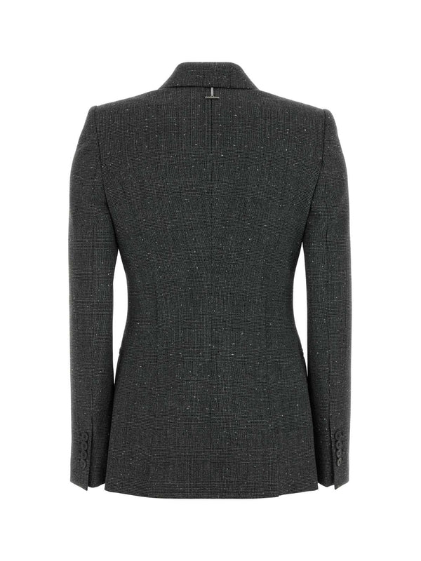 Alexander Mcqueen Grey Tailored Jackets - Image 2