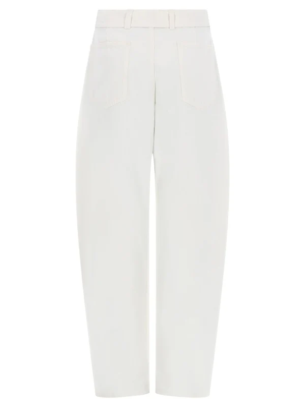 Twisted Belted Denim Pants - Image 2