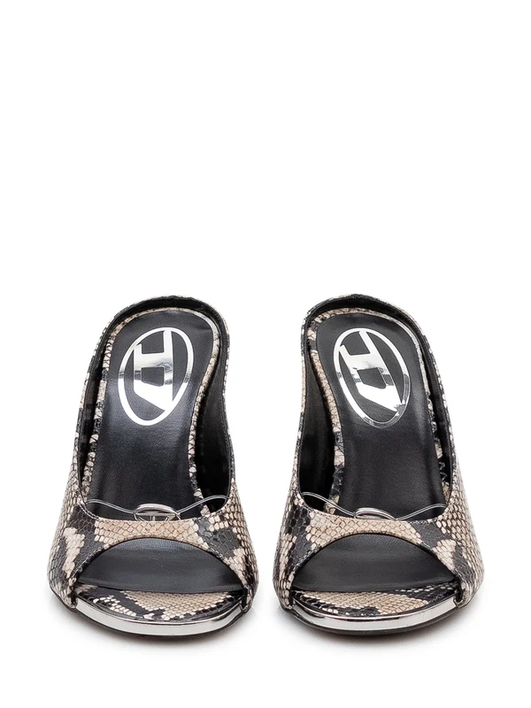 Diesel Animal Pattern Sandal Heels - Image 2