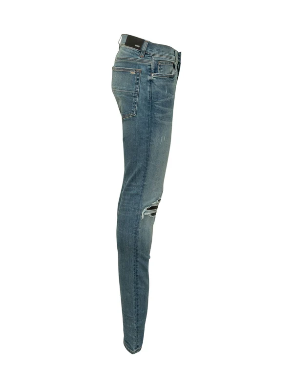Amiri Blue Denim Pants - Image 3