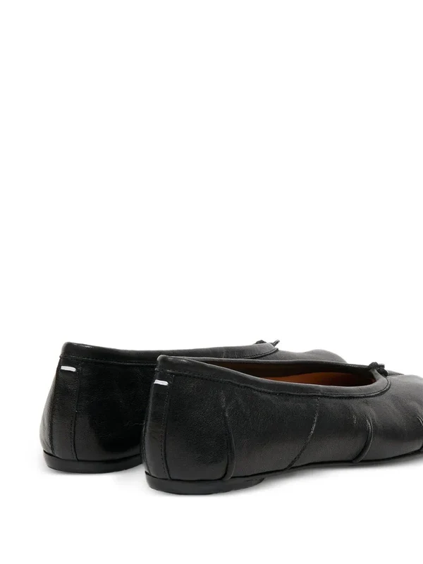 Maison Margiela Black Flat Shoes - Image 3