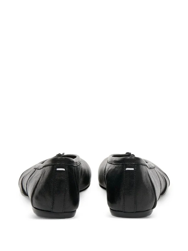 Maison Margiela Black Flat Shoes - Image 4