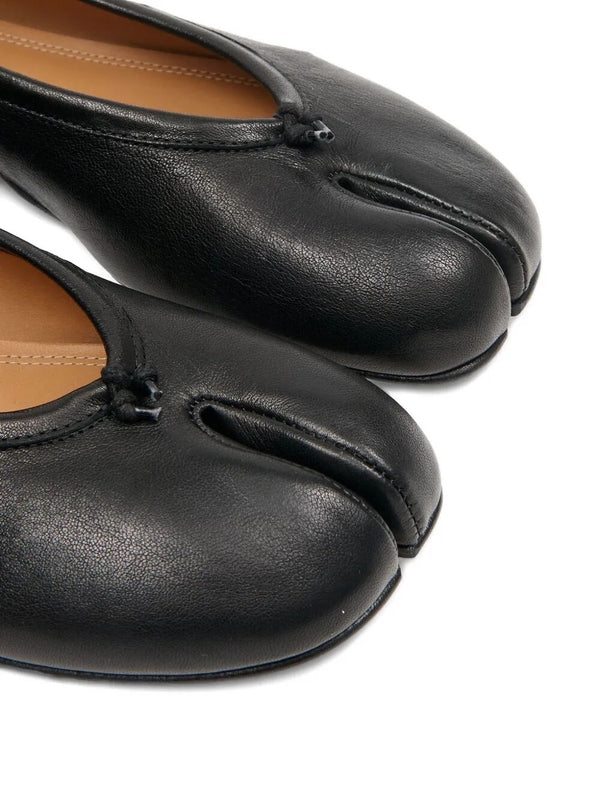 Maison Margiela Black Flat Shoes - Image 5