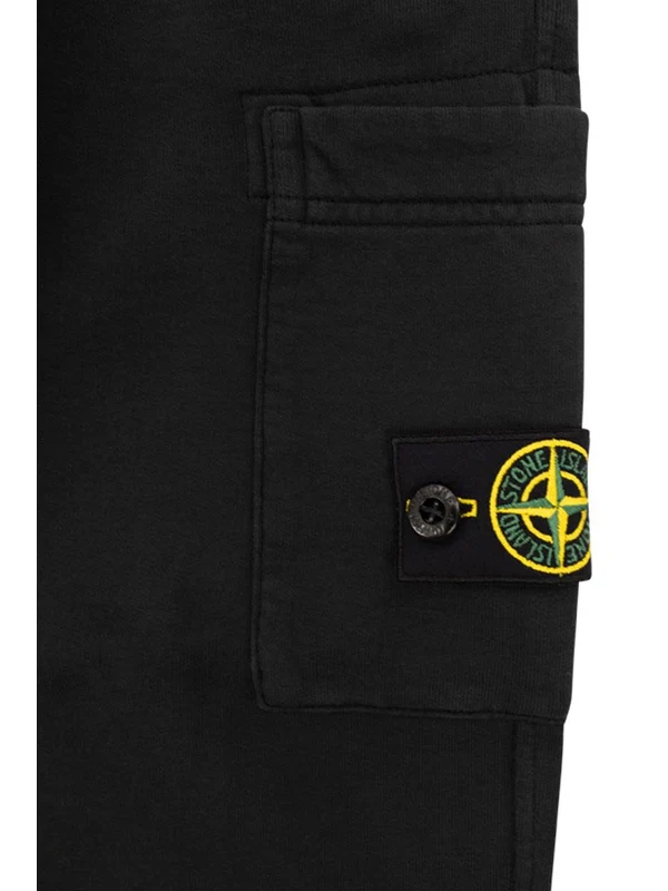Stone Island Black Casual Pants - Image 3