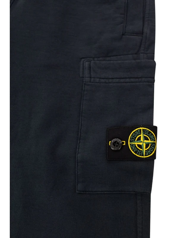 Stone Island Navy Casual Pants - Image 3