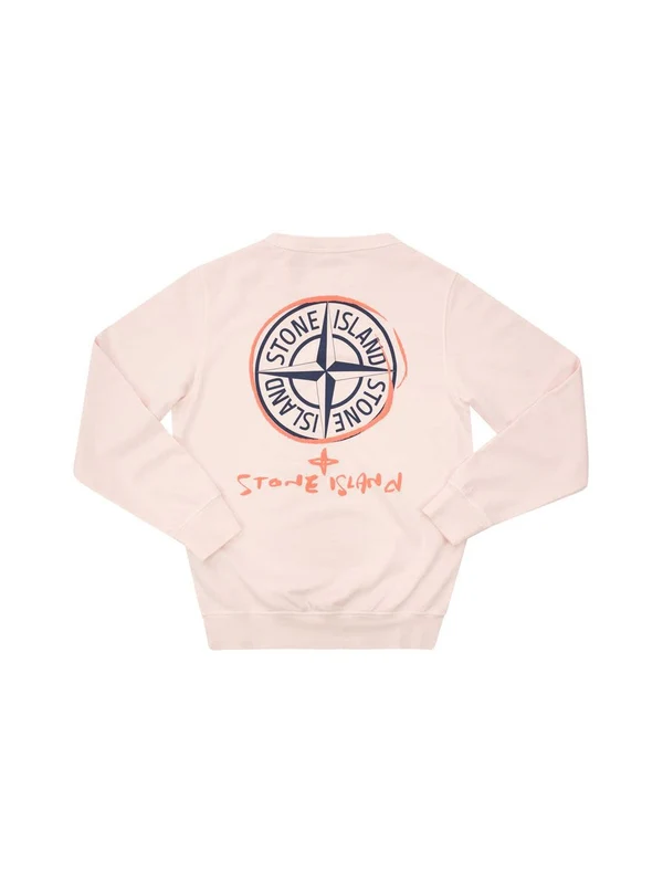 Stone Island Pink Sweatshirts - Image 2