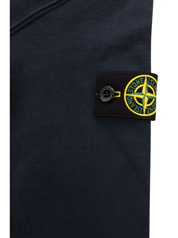 Stone Island Navy Hoodies - Image 3