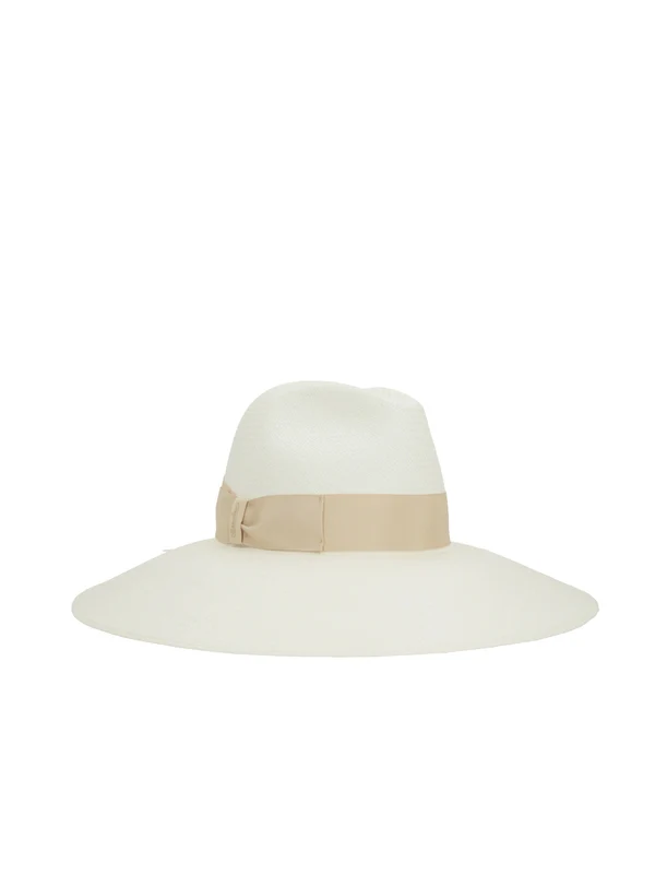 Borsalino White Fedora - Image 2