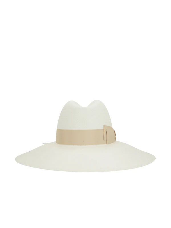 Borsalino White Fedora - Image 3