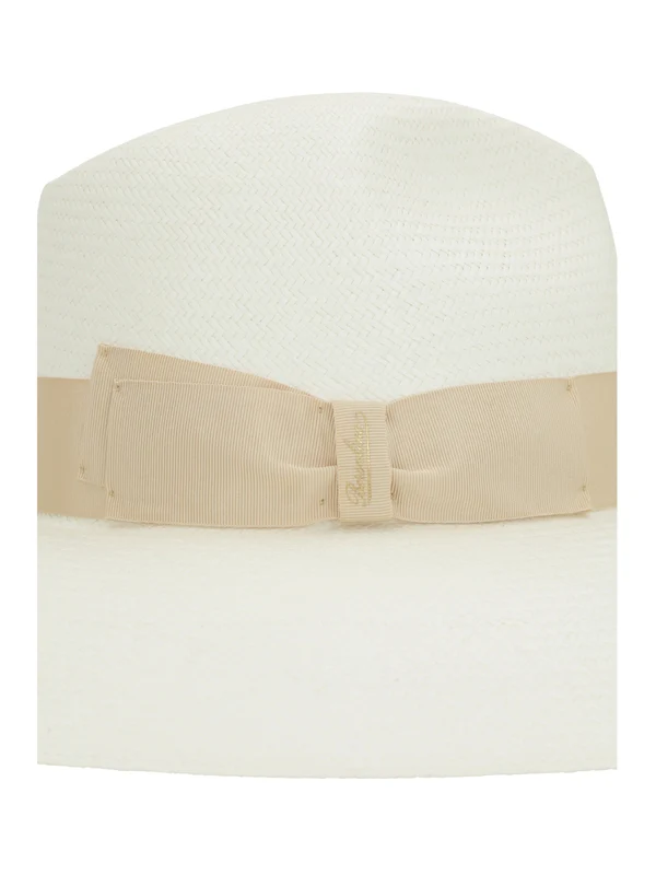 Borsalino White Fedora - Image 4