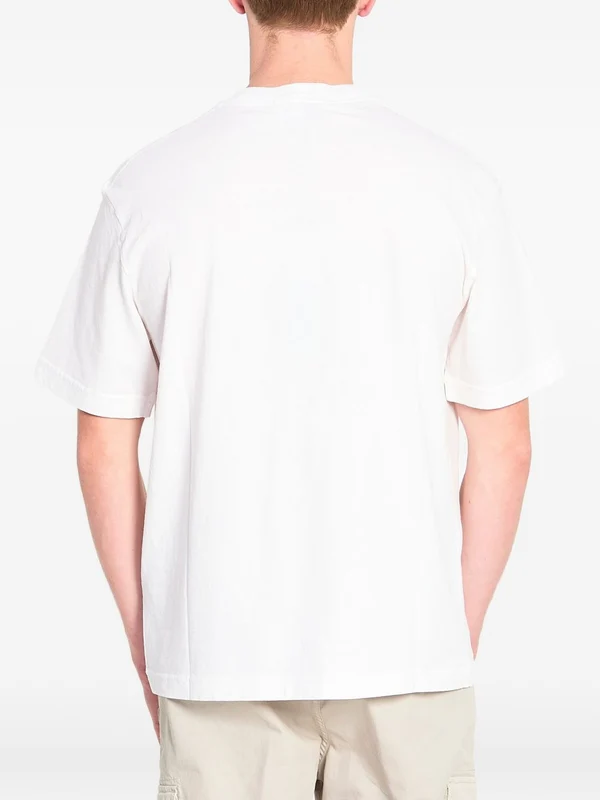 Stone Island White Half Sleeve - Image 2