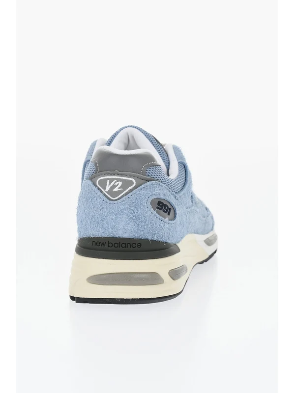 New Balance Blue Low Top Sneakers - Image 3