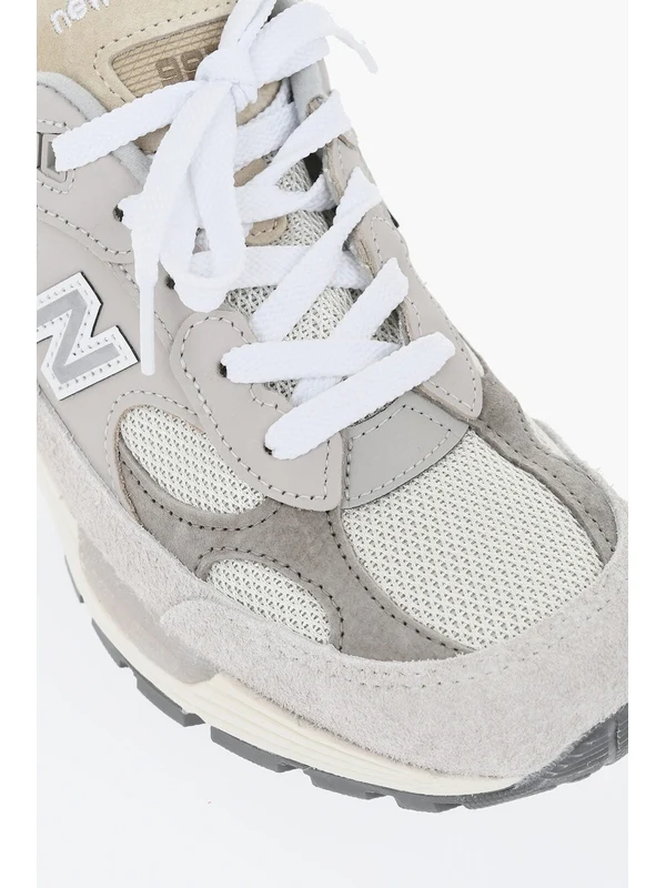 New Balance Beige Low Top Sneakers - Image 4