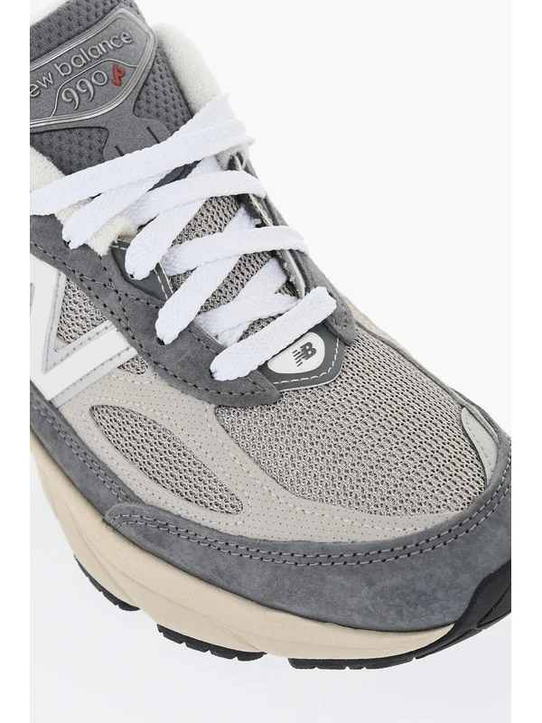 New Balance Grey Low Top Sneakers - Image 4