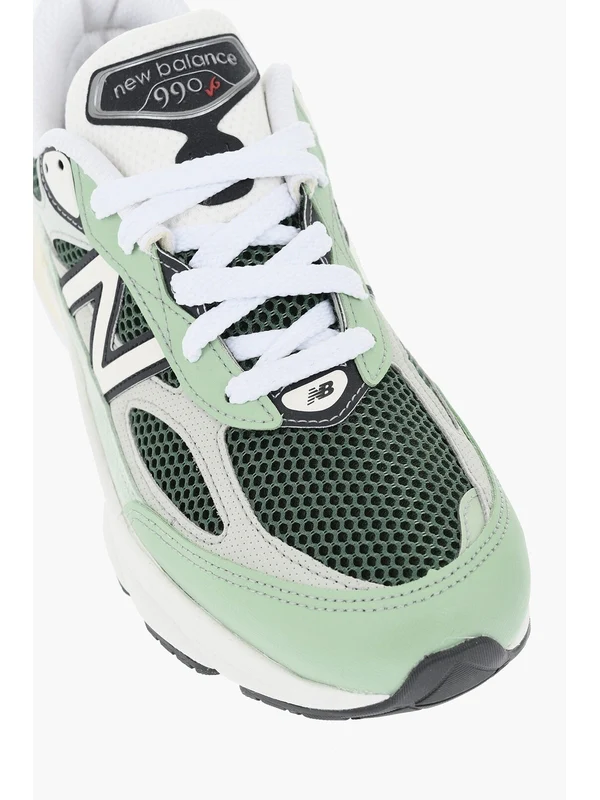New Balance Green Low Top Sneakers - Image 4