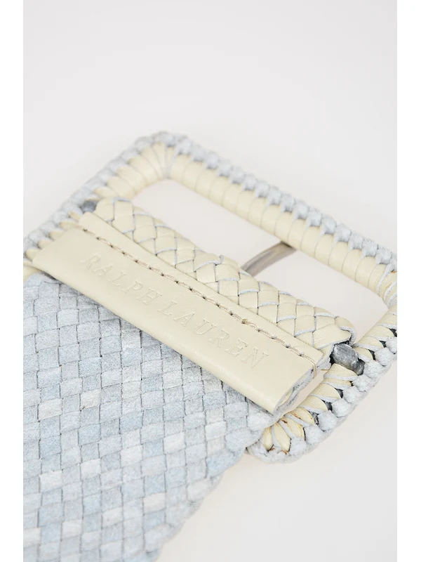 Polo Ralph Lauren Ivory Leather Belts - Image 3