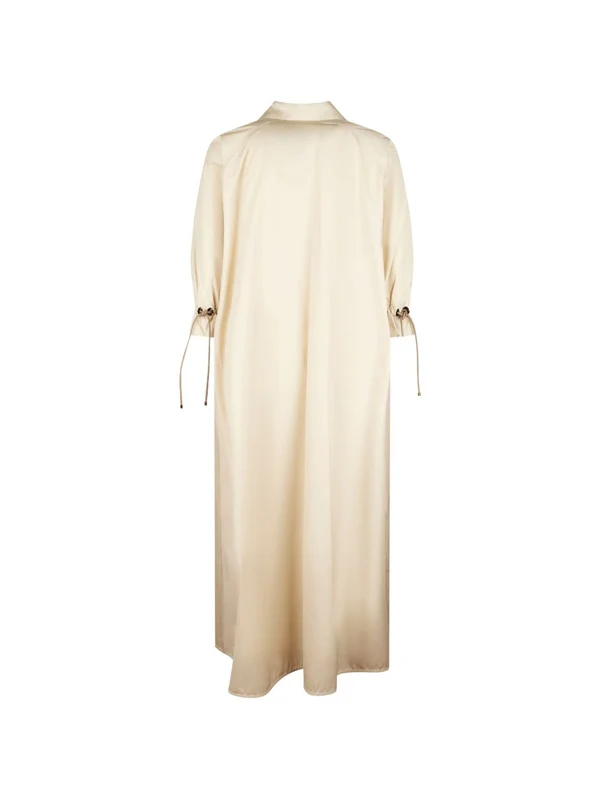 Max Mara Beige Long Dress - Image 2
