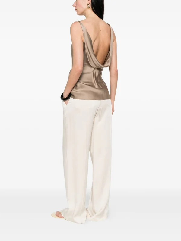 Brunello Cucinelli Brown Sleeveless - Image 2