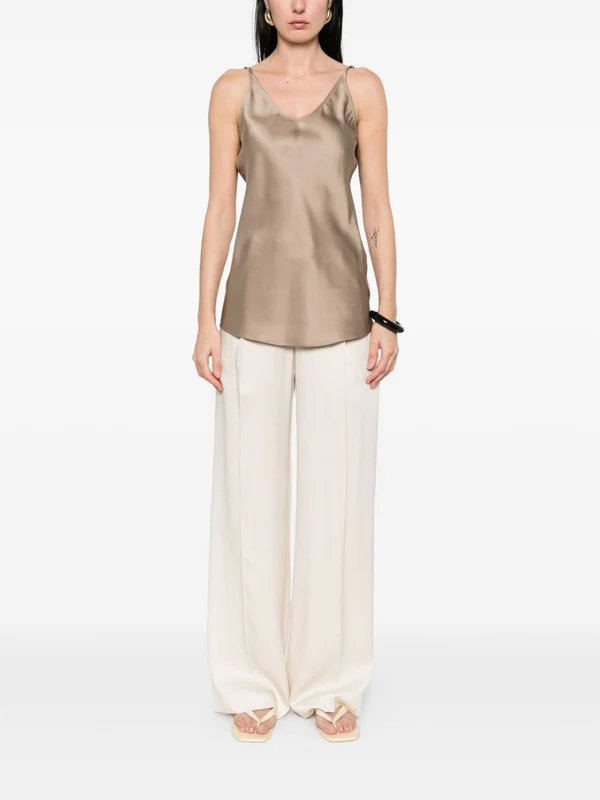 Brunello Cucinelli Brown Sleeveless - Image 3
