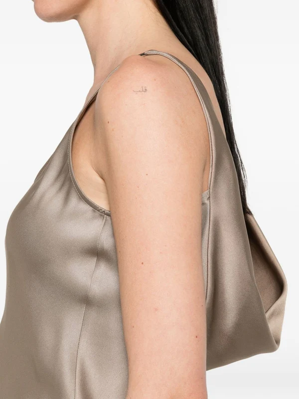 Brunello Cucinelli Brown Sleeveless - Image 4