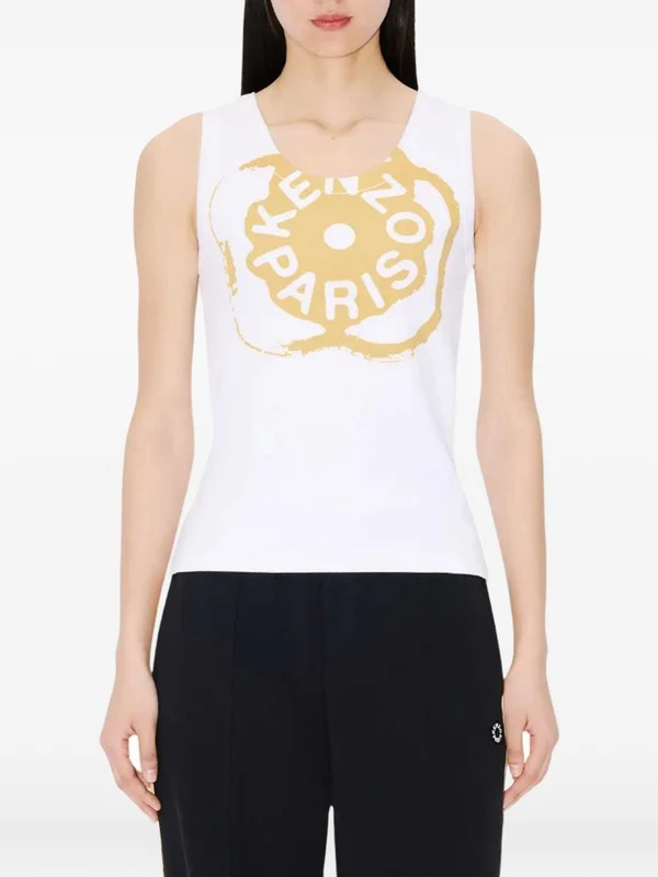 Kenzo White Sleeveless - Image 4