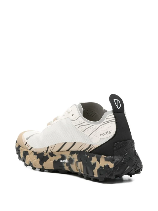Norda White Low Top Sneakers - Image 2