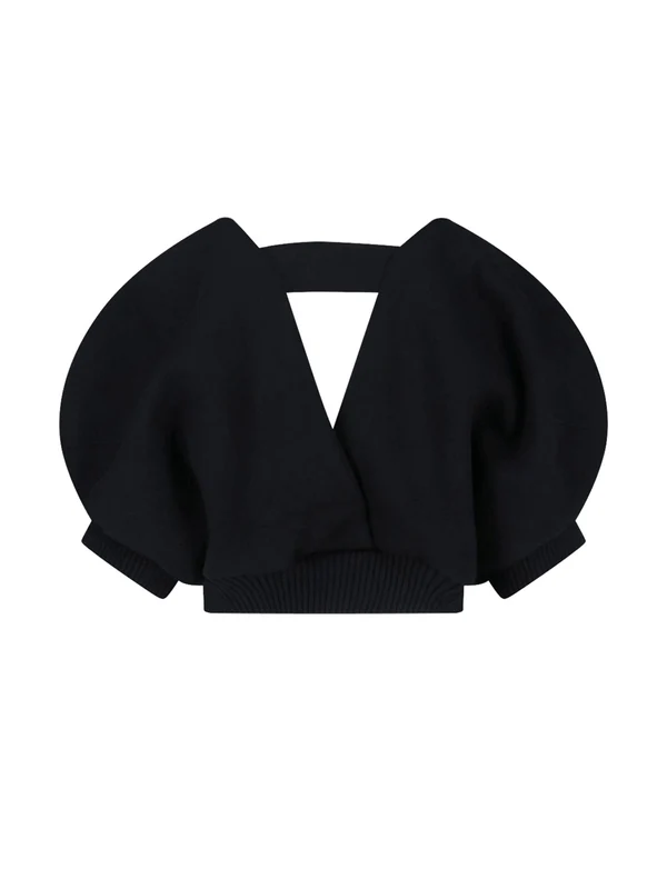 Sacai Black Knitted - Image 2