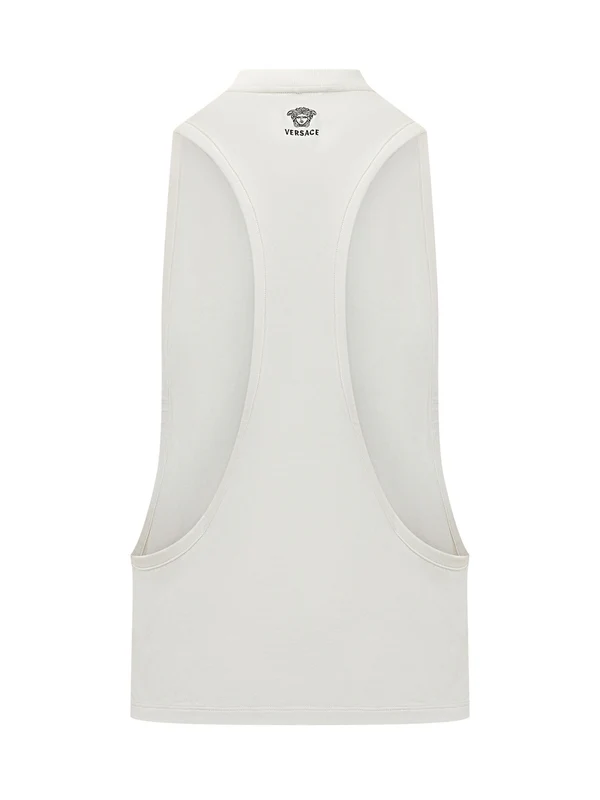 Versace White Sleeveless - Image 2