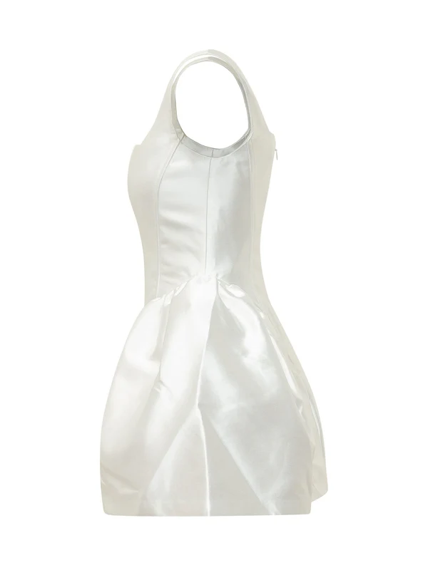 Flare Mini Dress - Image 3