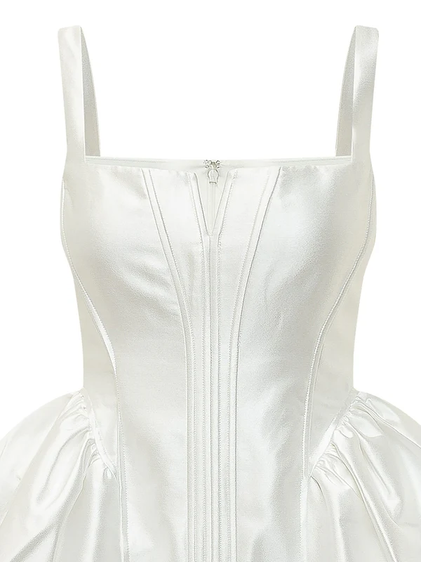 Flare Mini Dress - Image 4