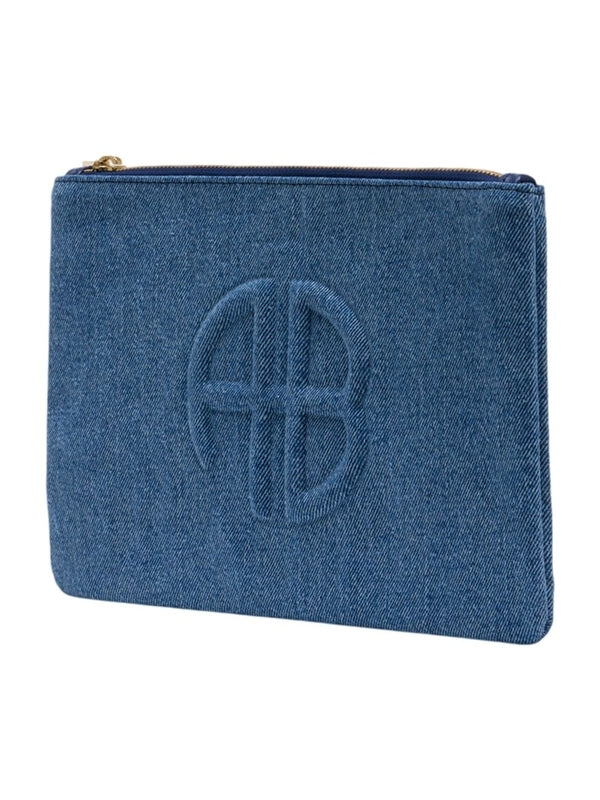Anine Bing Blue Clutch Bags - Image 2