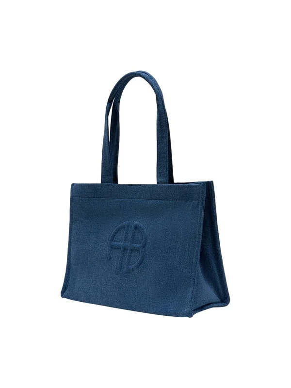 Anine Bing Blue Tote Bags - Image 2