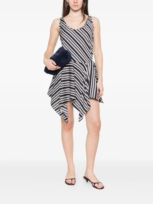 Iro Striped Mini Dress - Image 2