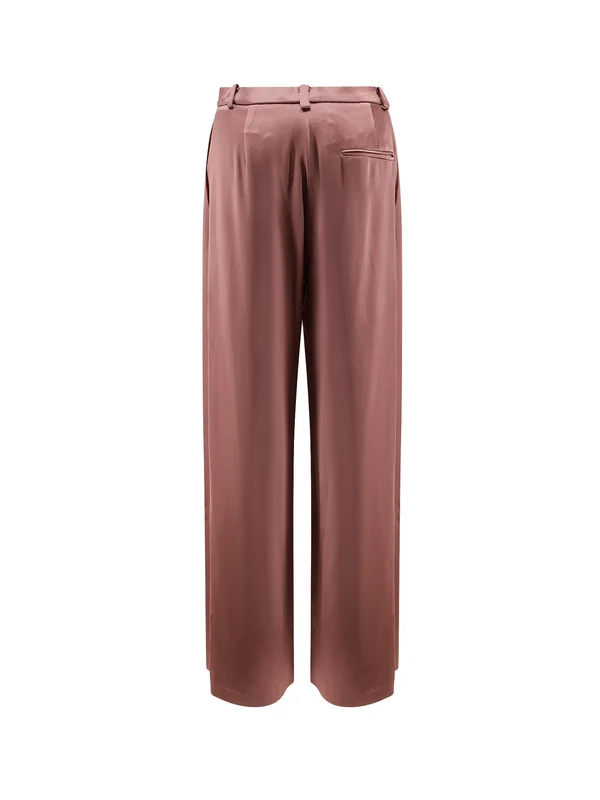 Alysi Burgundy Trousers - Image 2