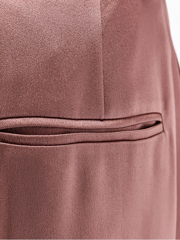 Alysi Burgundy Trousers - Image 3