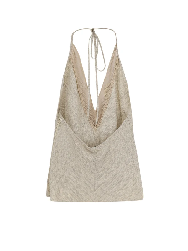 Alysi Beige Sleeveless - Image 2
