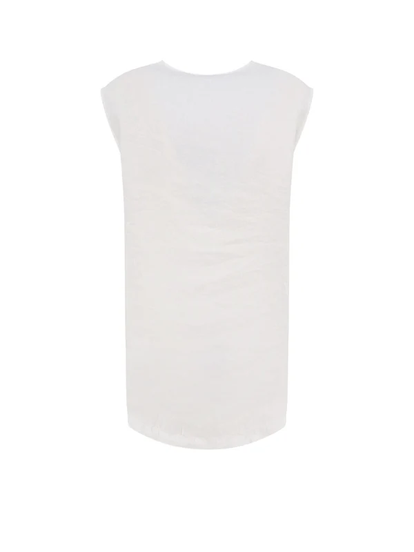 Aspesi White Sleeveless - Image 2