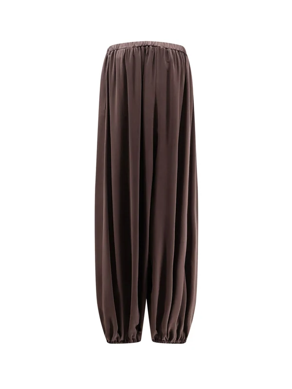 Alysi Brown Trousers - Image 2