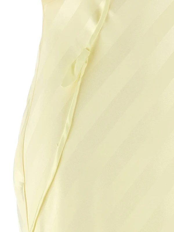 Self-Portrait Yellow Long Dress - Image 3