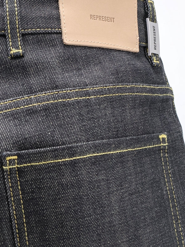 Represent Black Denim Pants - Image 3