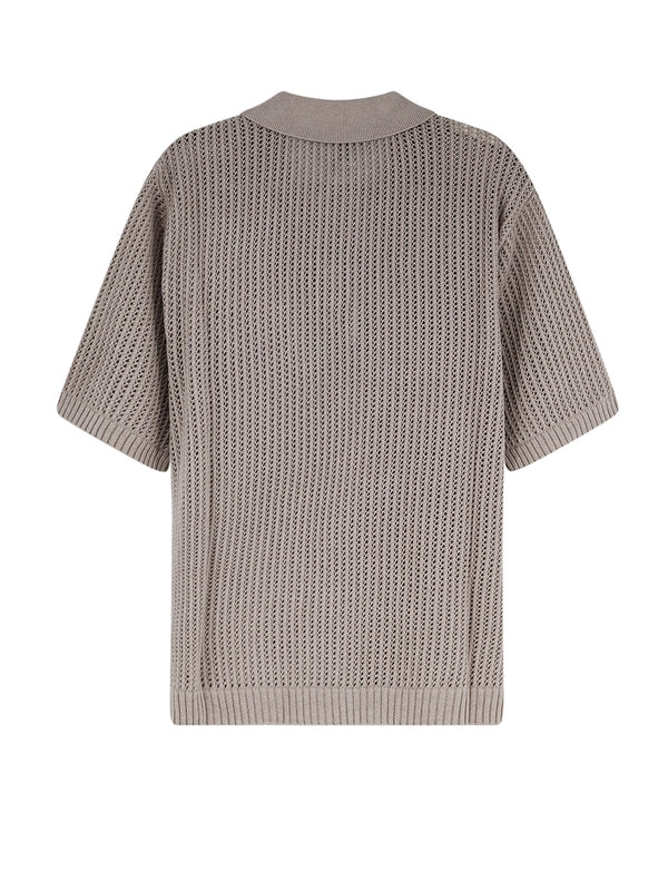 Represent Beige Polo Shirts - Image 2