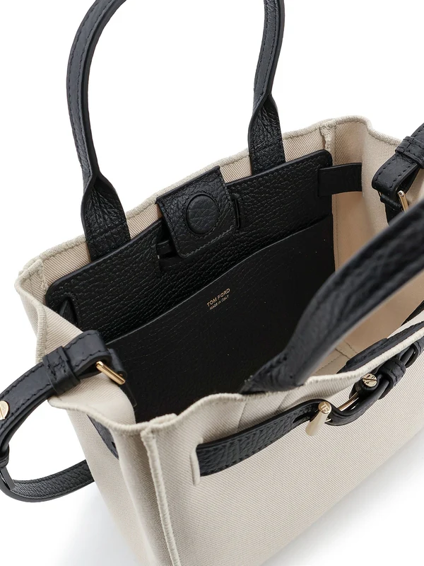 Tom Ford Ivory Tote Bags - Image 4