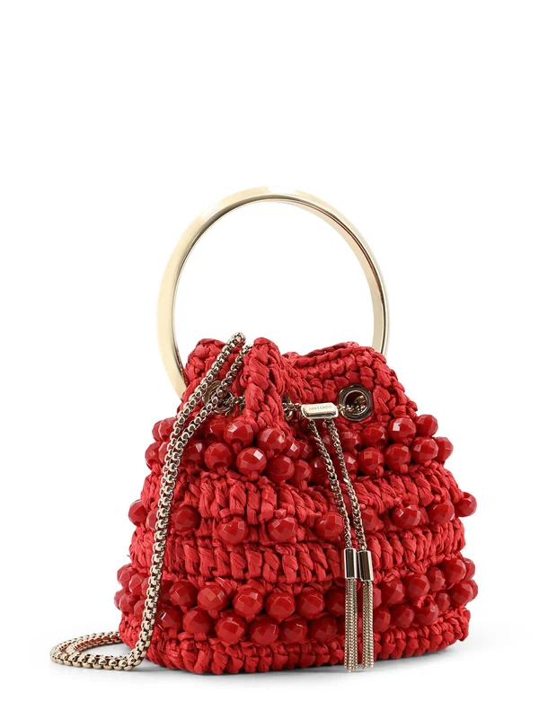 Jimmy Choo Red Bucket Bags - Image 3