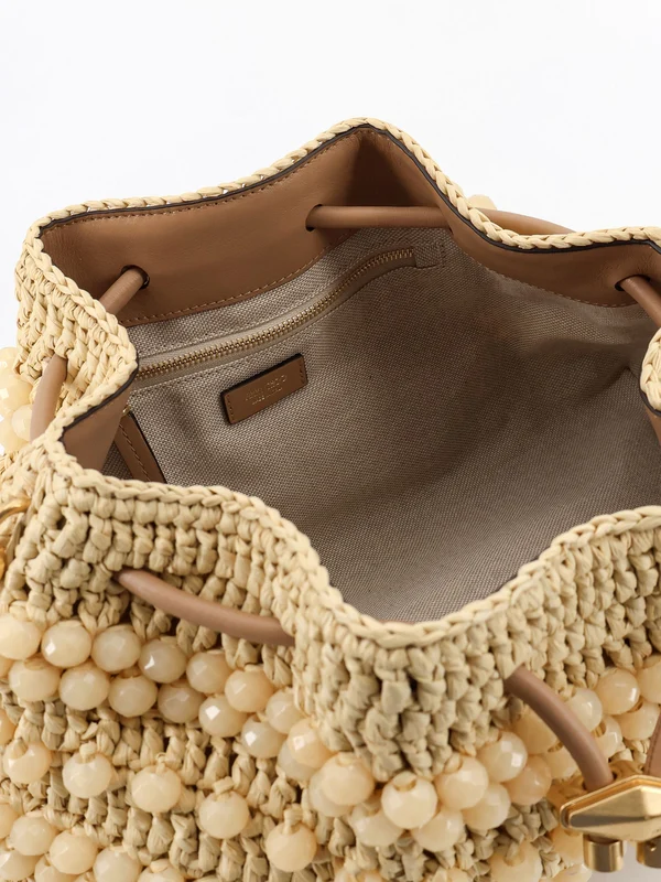 Jimmy Choo Gold Tote Bags - Image 4