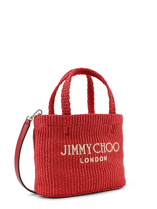 Jimmy Choo Red Tote Bags - Image 3