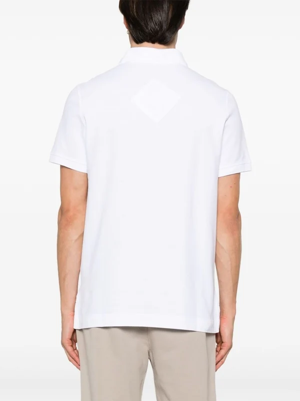 Canada Goose White Polo Shirts - Image 4
