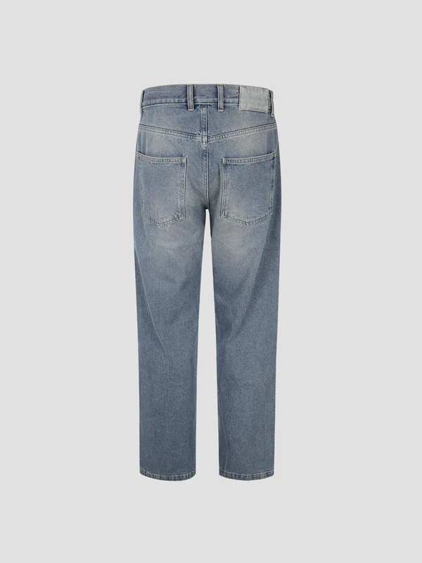 Mfpen Blue Denim Pants - Image 2
