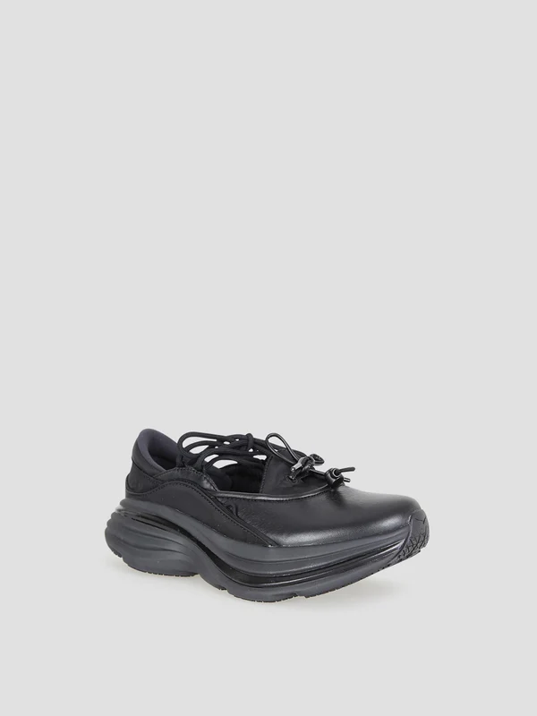 Hoka One One Black Low Top Sneakers - Image 2