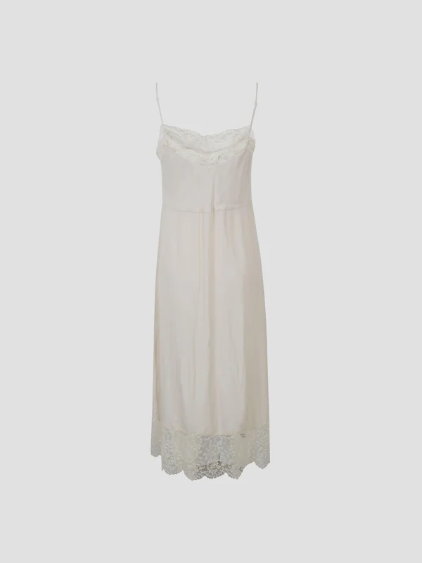 Simone Rocha Ivory Midi Dress - Image 2