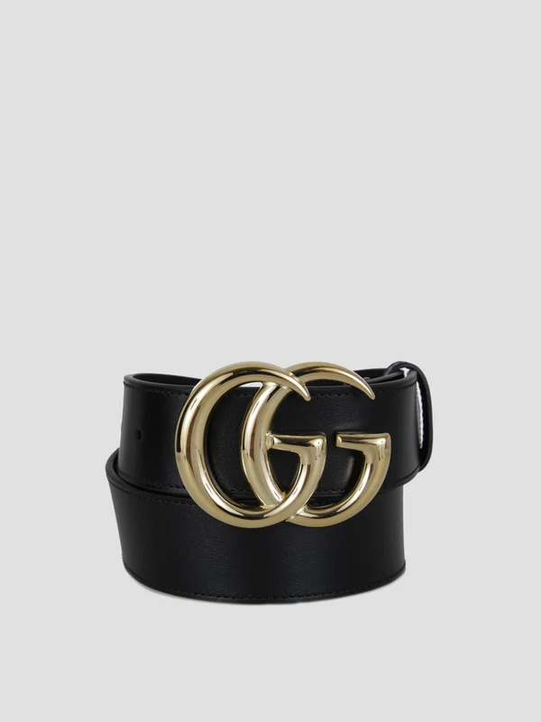 Gucci Black Leather Belts - Image 2